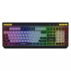 Teclado gaming HATOR Icefall USB QWERTY US English preto RGB LED