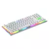 Teclado gaming HATOR Gravity X TKL USB QWERTY US English branco