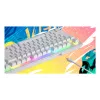 Teclado gaming HATOR Gravity X TKL USB QWERTY US English branco