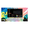 Teclado gaming HATOR Gravity X TKL USB QWERTY US English branco