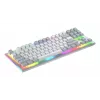 Teclado gaming HATOR Gravity TKL USB QWERTY US English branco