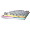 Teclado gaming HATOR Gravity TKL USB QWERTY US English branco