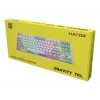 Teclado gaming HATOR Gravity TKL USB QWERTY US English branco