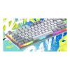 Teclado gaming HATOR Gravity TKL USB QWERTY US English branco