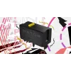 Rato HATOR Pulsar 3 ótico amarelo 12000 DPI 6 botões branco