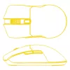 Rato HATOR Pulsar 3 ótico amarelo 12000 DPI 6 botões branco