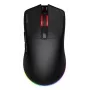HATOR Pulsar 3 Wireless, preto - switches óticos amarelos 100M PixArt PMW 3311 (HTM630)