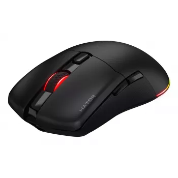 HATOR Pulsar 3 Wireless, preto - switches óticos amarelos 100M PixArt PMW 3311 (HTM630)