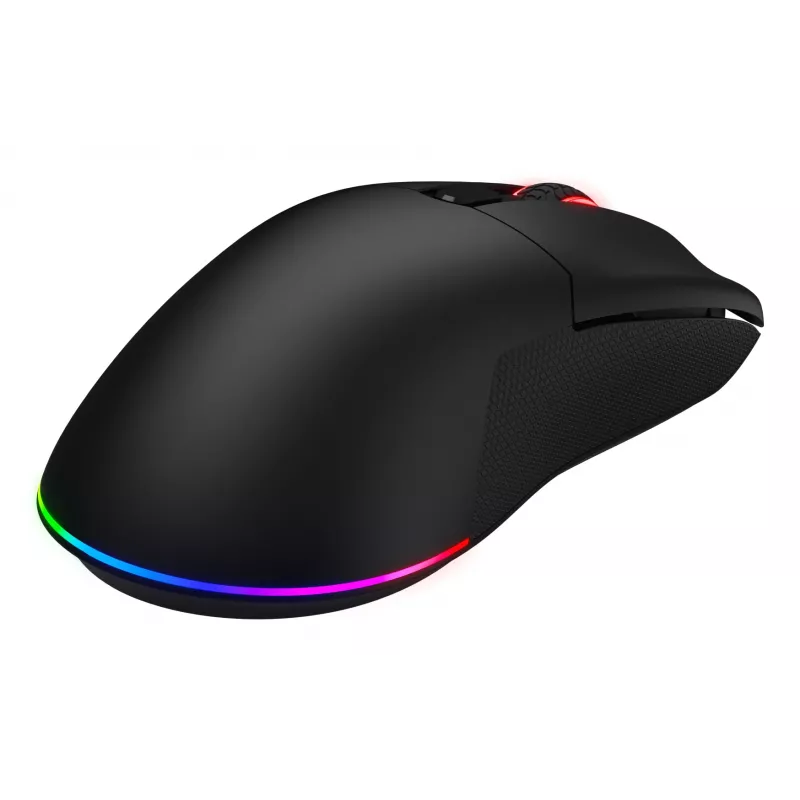 HATOR Pulsar 3 Wireless, preto - switches óticos amarelos 100M PixArt PMW 3311 (HTM630)