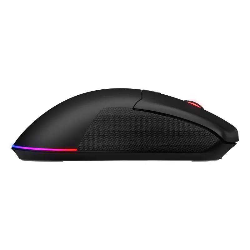 HATOR Pulsar 3 Wireless, preto - switches óticos amarelos 100M PixArt PMW 3311 (HTM630)