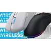 HATOR Pulsar 3 Wireless, preto - switches óticos amarelos 100M PixArt PMW 3311 (HTM630)