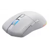 HATOR Pulsar 3 Wireless, branco - switches óticos amarelos 100M PixArt PMW 3311 (HTM631)