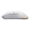 HATOR Pulsar 3 Wireless, branco - switches óticos amarelos 100M PixArt PMW 3311 (HTM631)