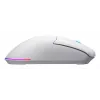 HATOR Pulsar 3 Wireless, branco - switches óticos amarelos 100M PixArt PMW 3311 (HTM631)