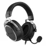 Headset HATOR HYPERGANG 3 Hi-Res com fios de arco gaming USB Type-C / USB Type-A preto