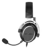Headset HATOR HYPERGANG 3 Hi-Res com fios de arco gaming USB Type-C / USB Type-A preto