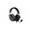 Headset HATOR Hypergang 3 USB com fios e sem fios de arco gaming USB Type-C / USB Type-A Bluetooth preto