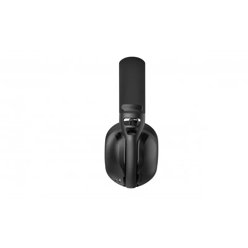 Headset HATOR Hyperpunk 3 sem fios com fios e sem fios de arco gaming USB Type-C / USB Type-A Bluetooth preto