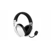Headset HATOR Hyperpunk 3 sem fios com fios e sem fios de arco gaming USB Type-C / USB Type-A Bluetooth branco