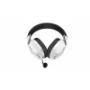 Headset HATOR Hyperpunk 3 sem fios com fios e sem fios de arco gaming USB Type-C / USB Type-A Bluetooth branco
