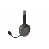 Headset HATOR Phoenix 2 sem fios com fios e sem fios de arco gaming USB Type-C / USB Type-A Bluetooth preto