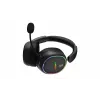 Headset HATOR Phoenix 2 sem fios com fios e sem fios de arco gaming USB Type-C / USB Type-A Bluetooth preto