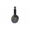 Headset HATOR Phoenix 2 sem fios com fios e sem fios de arco gaming USB Type-C / USB Type-A Bluetooth preto