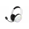 Headset HATOR Phoenix 2 sem fios com fios e sem fios de arco gaming USB Type-C / USB Type-A Bluetooth branco