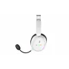 Headset HATOR Phoenix 2 sem fios com fios e sem fios de arco gaming USB Type-C / USB Type-A Bluetooth branco