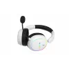 Headset HATOR Phoenix 2 sem fios com fios e sem fios de arco gaming USB Type-C / USB Type-A Bluetooth branco
