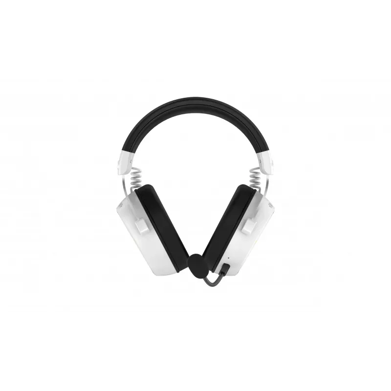 Headset HATOR Hypergang 3 sem fios de arco gaming USB Type-C / USB Type-A Bluetooth branco