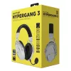 Headset HATOR Hypergang 3 sem fios de arco gaming USB Type-C / USB Type-A Bluetooth branco