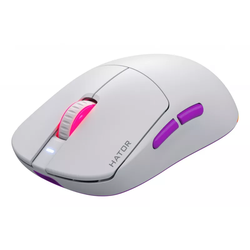 Rato HATOR Quasar 3 Ultra 8K Wireless gaming ambidestro RF Wireless + Bluetooth + USB Type-A ótico 30000 DPI