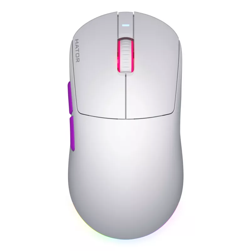 Rato HATOR Quasar 3 Ultra 8K Wireless gaming ambidestro RF Wireless + Bluetooth + USB Type-A ótico 30000 DPI