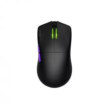 Rato gaming sem fios Hator Pulsar 3 ULTRA 8K+4K preto - Optical Yellow