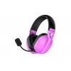 Headset HATOR Hyperpunk 3 sem fios com fios e sem fios de arco gaming USB Type-C / USB Type-A Bluetooth violeta