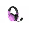 Headset HATOR Hyperpunk 3 sem fios com fios e sem fios de arco gaming USB Type-C / USB Type-A Bluetooth violeta