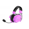 Headset HATOR Hypergang 3 sem fios de arco gaming USB Type-C / USB Type-A Bluetooth violeta