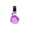 Headset HATOR Hypergang 3 sem fios de arco gaming USB Type-C / USB Type-A Bluetooth violeta