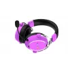 Headset HATOR Hypergang 3 sem fios de arco gaming USB Type-C / USB Type-A Bluetooth violeta