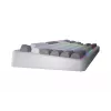 Teclado HATOR Rockfall 3 TKL Wireless, branco, QMK/VIA, perfil OMA teclas branco-preto – switches mecânicos lineares hotswap – US – layout ANSI