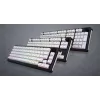 Teclado HATOR Skyfall Wireless 80 gaming USB + RF Wireless + Bluetooth QWERTY US English preto, branco