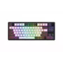 Teclado Gaming HATOR Skyfall Pro Wireless 80 USB + RF Wireless + Bluetooth QWERTY US English Preto, Cinzento