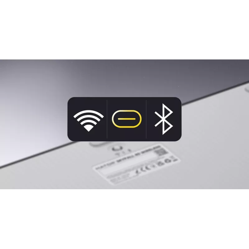 Teclado Gaming HATOR Skyfall Wireless 65 USB + RF Wireless + Bluetooth QWERTY US English Preto, Branco