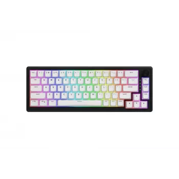 Teclado Gaming HATOR Skyfall 65 MAG ULTRA 8K USB QWERTY US-English Preto, Branco