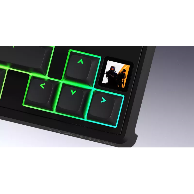 Teclado Gaming sem fios HATOR Skyfall 65 MAG ULTIMA 8K USB + RF Wireless + Bluetooth QWERTY US English Preto, Branco
