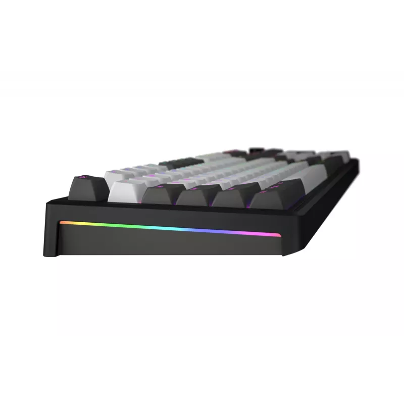 Teclado Gaming HATOR Skyfall Pro Wireless 100 USB + RF Wireless + Bluetooth QWERTY US English Preto, Cinzento