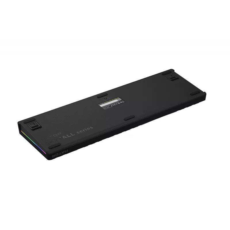 Teclado Gaming HATOR Skyfall Pro Wireless 100 USB + RF Wireless + Bluetooth QWERTY US English Preto, Cinzento