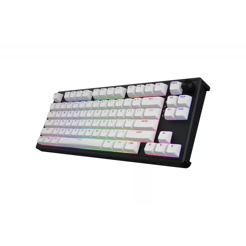 Teclado Gaming HATOR Skyfall 80 MAG ULTRA 8K USB QWERTY US-English Preto, Branco
