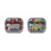Capa Samsung Keith Haring Slickback para Galaxy Buds3 Pro vermelha transparente